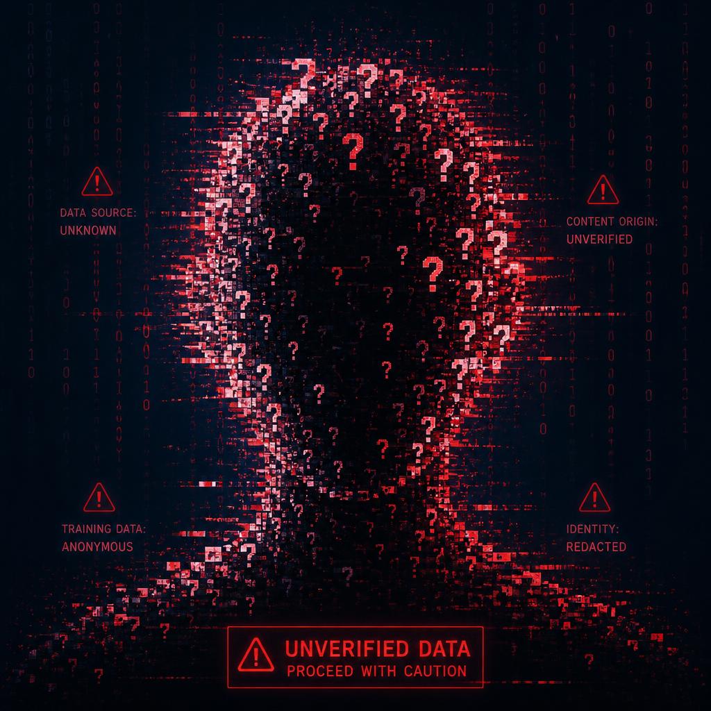 Unverified anonymous data source
